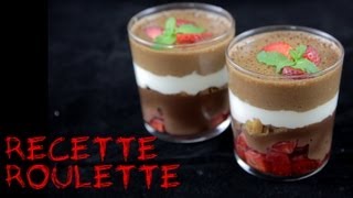 Recette  Verrine de fruits aux trois chocolats [upl. by Naraj430]