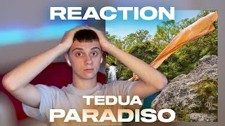 REACTION AL PARADISO DI TEDUA  NESSUNO COME LUI [upl. by Airamas293]