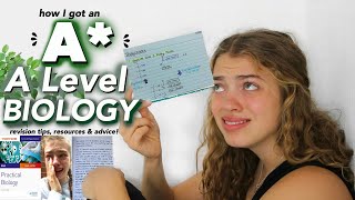 How I got an A in A Level Biology the struggle  Revision Tips Resources and Advice [upl. by Nylloh810]