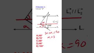 ángulos entre paralelas matematica mateciencias matemática [upl. by Igig]