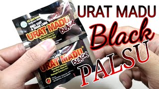 KUPAS TUNTAS PERBEDAAN URAT MADU BLACK ASLI DAN PALSU [upl. by Thirion486]