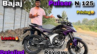 2024 Bajaj Pulser N 125  Detailed review  Better then hero Xtreme 125 R [upl. by Haliehs429]