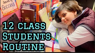 12 class students study 📚 routine ❣️💫📚📚📚 [upl. by Nala249]