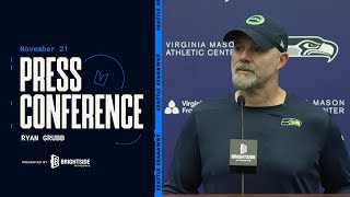 Ryan Grubb quotThe Offensive Line Played Really Wellquot  Press Conference  November 21 2024 [upl. by Al]