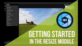 Getting Started in the Resize Module – ON1 Photo RAW [upl. by Best881]