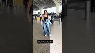 Exclusive Bhumi Pednekar 📸 ✨ Sanpped At The Airport bhumipednekar airportlook celebritynews [upl. by Alor437]