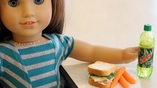 How to Make Edible Doll Food  Doll Crafts [upl. by Doralia370]