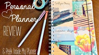 PersonalPlanner Review amp Peek inside My Planner [upl. by Eceinahs507]