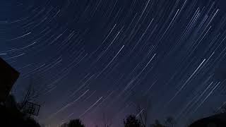 Star trails with a bit of grow lights [upl. by Oneill]