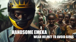 HE WEARS HELMET TO PRETEND HIS UGLY africanfolktales folklore africanstories [upl. by Faria551]