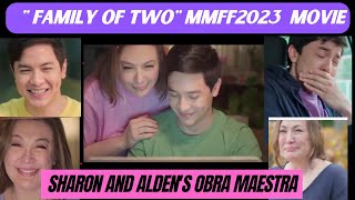 SHARON CUNETA AND ALDEN RICHARDS  BEST FILM quotFAMILY OF TWOquot  MMFF2023  Showbiz Buzz PH [upl. by Demetrius]