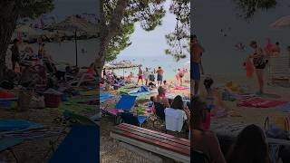 Makarska walk August Summer Croatia 2024 ASMR 4K HDR2024 croatia makarskariviera makarska beach [upl. by Cass878]