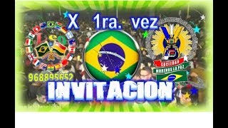 INVITACION OFICIAL CARNAVALERA 2019 SOCIEDAD LAPAZ MARAVILA DEL MUNDO FILIAL BRASIL [upl. by Evander]