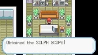 RED GETS THE SILPH SCOPE  POKEMON FIRERED GAMEPLAY  13 [upl. by Ahsinelg172]