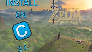 How to Install The Legend of Zelda Breath of the Wild on Cemu 21 2024 [upl. by Maon]