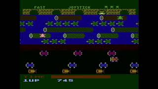 Frogger Final Atari 5200 [upl. by Nnaillij]