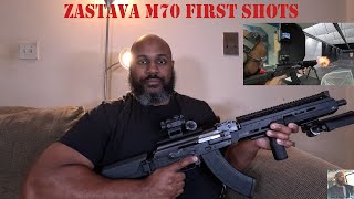 Zastava ZPAP M70 First shots [upl. by Ydde]