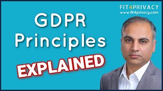 GDPR Principles Explained [upl. by Christabel112]