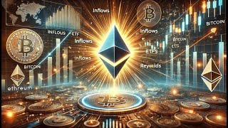 Ethereum ETH to Outperform Bitcoin BTC After ETF Launch with Inflows Equal to 0751 of Supply [upl. by Doolittle]