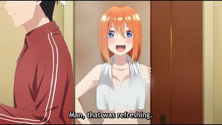 Yotsuba after a bath  The Quintessential Quintuplets season 2 episode 12 English sub  五等分の花嫁二期 [upl. by Errol]