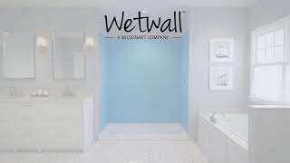 Wetwall™ The Ultimate WaterProof Surface  Installation Video [upl. by Airamana]