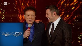 Sanremo 2020  Il duetto di Massimo Ranieri e Tiziano Ferro [upl. by Mariandi369]