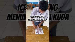 Buatlah gambar menunggangi kuda tersebut jadi benar icebreaking [upl. by Alyce]