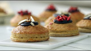 Glutenfri fastelavnsboller med creme og remonce [upl. by Airdnna752]