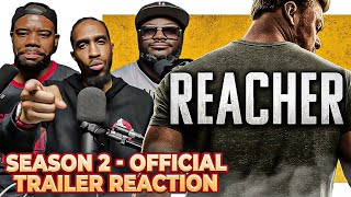 REACHER Season 2  Official Trailer Reaction [upl. by Trixy]