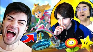 Solo RAGAZZE su MARIO KART ma Blaziken68x rovina TUTTO 😅 con Tuberanza Mario Kart 8 Deluxe ITA [upl. by Hairehcaz211]