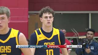 OttawaGlandorf vs Wapakoneta Boys Basketball 12152023 [upl. by Winters]