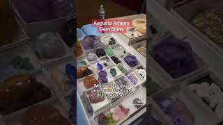 Augusta Gem Show 24 crystalconcentrics gemshow [upl. by Ennaed]