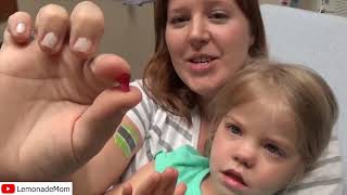 Remove LEGO from Kids Nose with a Mothers Kiss [upl. by Orsini147]