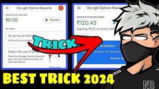 Google opinion rewards se paise kaise kamaye  Google opinion rewards  Free redeem code 2024 [upl. by Norward]