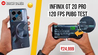 infinix GT 20 Pro 120 FPS Pubg Test Heating amp Battery Test  Should You Buy 🤔 [upl. by Eirb791]