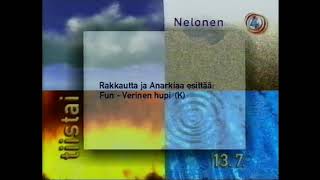 Nelonen 13071999 Ohjelmalista  Mainoksia 5 [upl. by Priestley814]