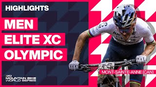 MontSainteAnne  Men Elite XCO Highlights  2023 UCI Mountain Bike World Cup [upl. by Bena]