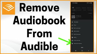 How to Remove Audiobook from Audible [upl. by Linea]