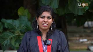 Alumni Spotlight  Ms Nivya Avanthika MCET DRMCET ALUMNISPOTLIGHT [upl. by Hanad707]