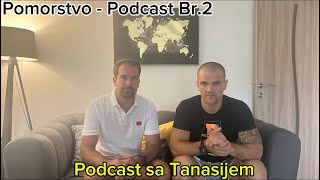 Pomorstvo  Podcast sa Drugim Oficirem Palube Tanasijem  Septembar 2024 [upl. by Salchunas]