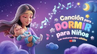 Canción para dormir para niños 💤 Las mejores rimas infantiles 😴 La luna ilumina la noche serena [upl. by Aenitsirhc]