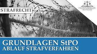 STRAFRECHT  StPO Ablauf Strafverfahren [upl. by Anifesoj801]