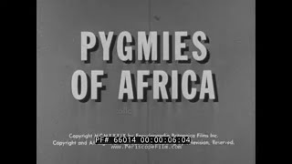 “PYGMIES OF AFRICA” 1939 MBUTI PEOPLE CENTRAL AFRICA  CONGO PYGMY DOCUMENTARY 66014 [upl. by Pascoe]