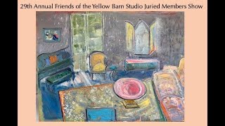 Trevor Young discussing his picks for the 29th Annual Friends of the Yellow Barn Show [upl. by Scarlett]