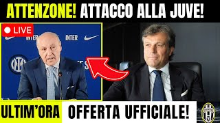 CALCIOMERCATO JUVE SHOCK OFFERTA UFFICIALE SI CHIUDE [upl. by Frederico]