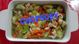 CHOPSUEY RECIPE  Lutong Bahay [upl. by Yromas650]