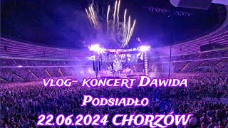 KONCERT DAWIDA PODSIADŁO CHORZÓW 22062024 [upl. by Naicad802]