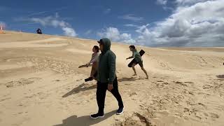 Sand boarding at Port Stephens 28092024 [upl. by Cecil241]