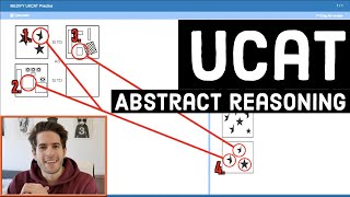 UCAT ABSTRACT REASONING 2 Walking you through SAMPLE QUESTIONS  KharmaMedic [upl. by Colis774]