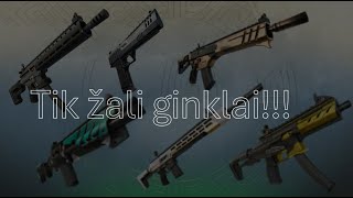 50 prenumeratorių iššūkis Tik žali ginklai Fortnite lietuviškai [upl. by Gean]